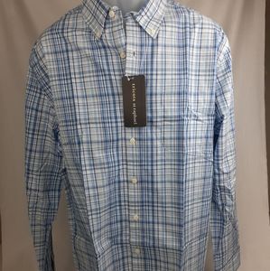 Tricots St Raphael mens XL Button down NWT